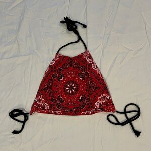 Paisley Patterned Crop Top ❤️